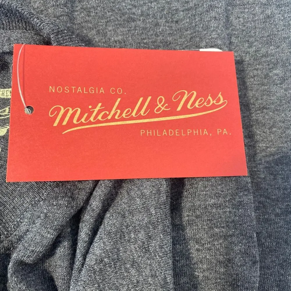 Mitchell & Ness Los Angeles Lakers NBA T-Shirt Mens XL Gray Hardwood Classics - Picture 4 of 6